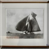 A21. “Susanne” Beken of Cowes framed photograph. 